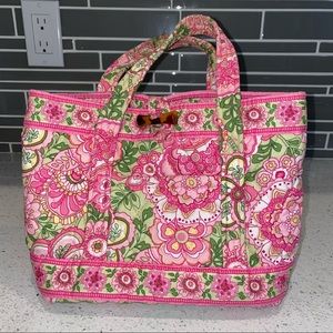 Vera Bradley Petal Pink Small Toggle Tote
